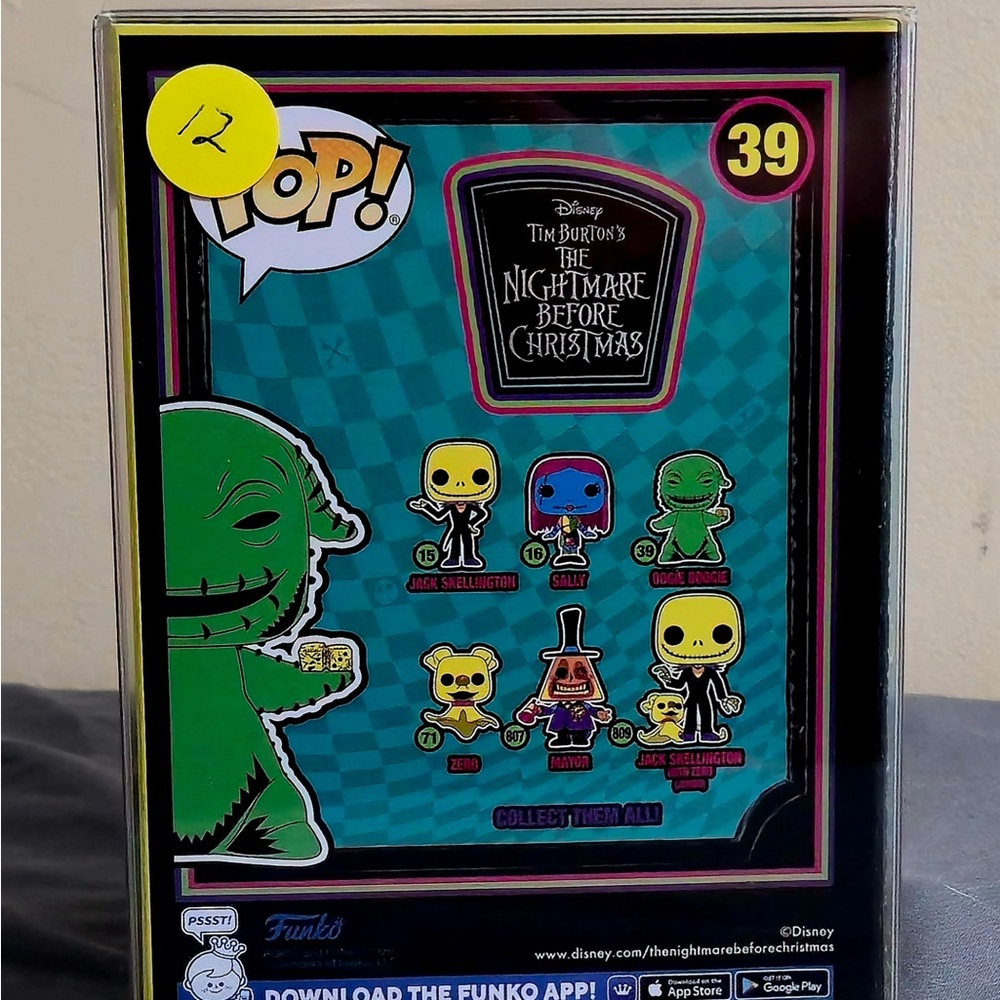 Funko Pop Disney OOGIE BOOGIE #39 The Nightmare Before Christmas NEW - Picture 3 of 3